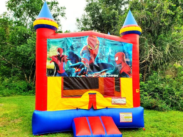 Spider-man Theme Bounce House