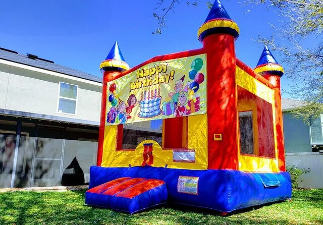 Happy Birthday Theme Bounce House