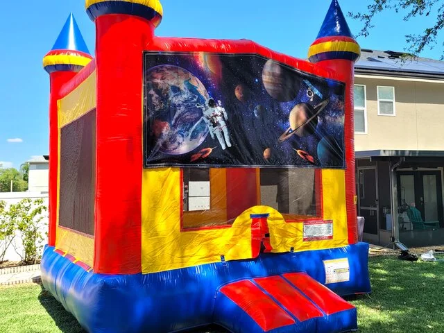 Space Theme Bounce House