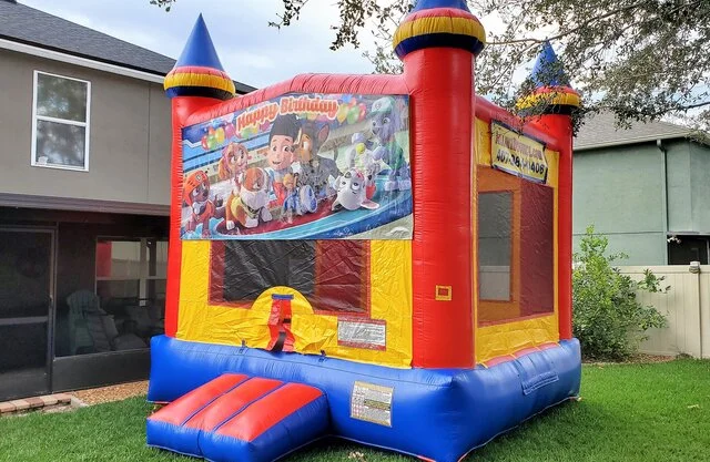 Paw Patrol Theme Bounce House