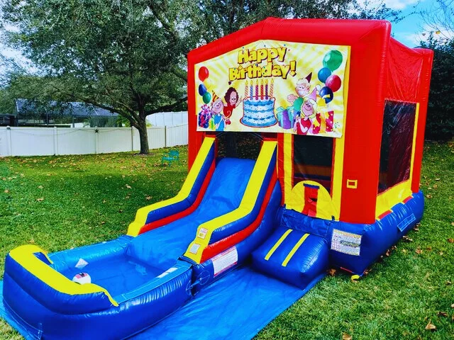 Happy Birthday Theme Combo (Wet with Pool)