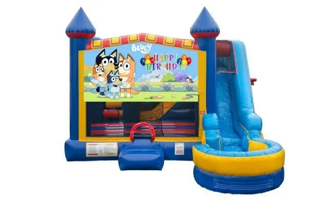 Bluey Bounce House with Slide