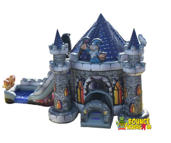 Wizard Bounce House with slide
