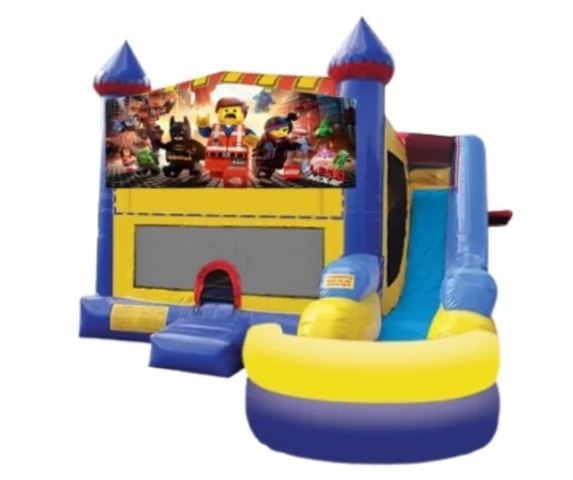 Castle Lego 7-in-1 Bounce House Slide