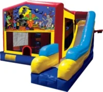 7-in-1 Halloween Themed Inflatable