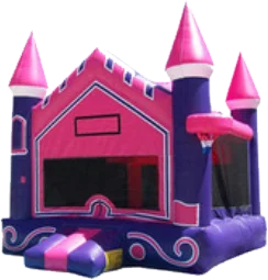 Pink and Purple Castle Pop Ups and a Hoop