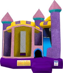 Dazzling Castle Backyard Bounce House