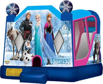 Frozen Bounce House Slide