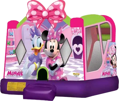Minnie Mouse Bounce House Slide Combo