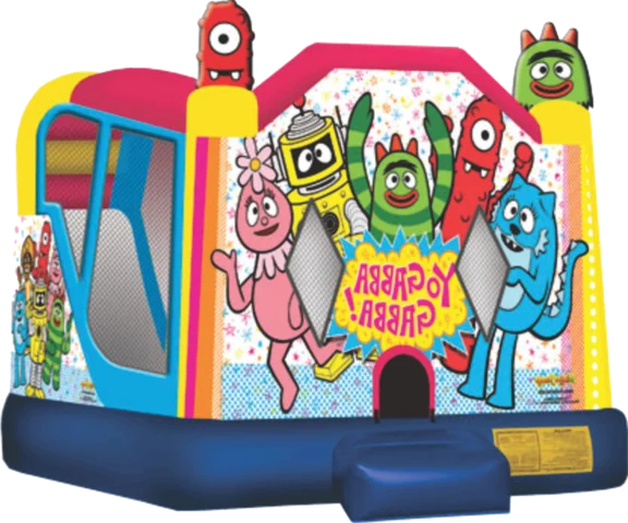 Yo Gabba Gabba Slide Bouncer