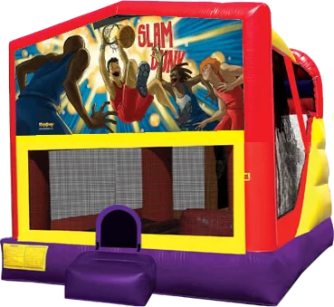 Basketball Fun House Inside Slide