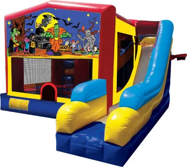 Halloween 24 Bounce House Slide 1000