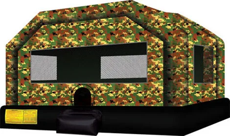 Camo Bunker Bounce House