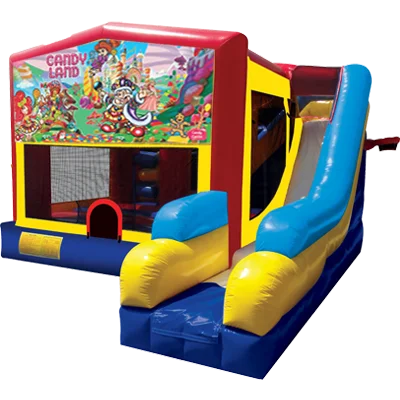Candyland Bounce House Combo 7n1