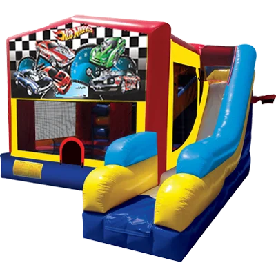 Hot Wheels Bounce House Combo 7n1