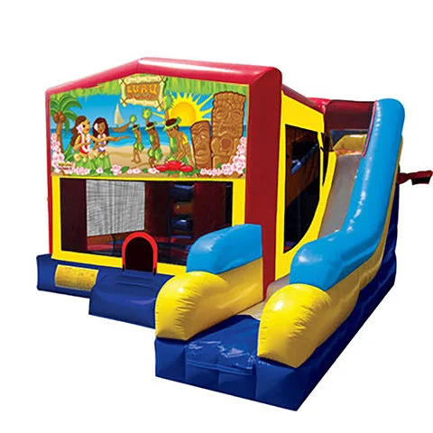 Luau Bounce House Combo 7n1