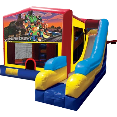 Minecraft Bounce House Combo 7n1