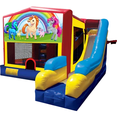 Unicorns Bounce House #2 Combo 7n1