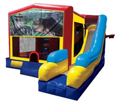 Jurrassic Park Bounce House Combo 7n1