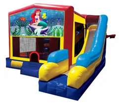 Little Mermaid Bounce House Combo 7n1