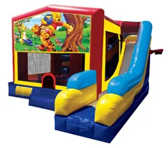 Winnie Pooh Bounce House Combo 7n1