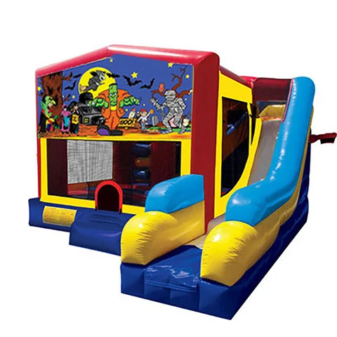 Halloween Bounce House Combo 7n1 Banner #1