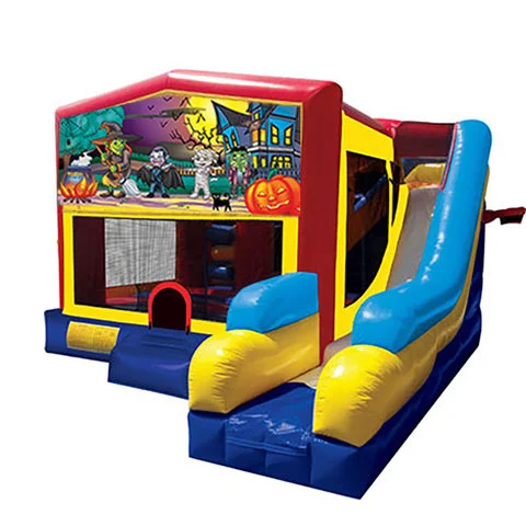 Halloween Bounce House Combo 7n1 Banner #2