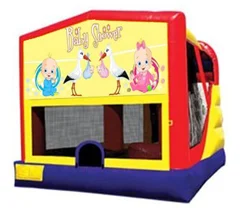 Baby Shower Bounce House Combo 4n1