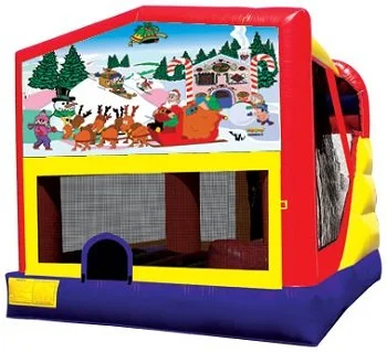 Christmas Bounce House Combo 4n1