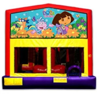 Dora the Explorer Bounce House Combo 4n1