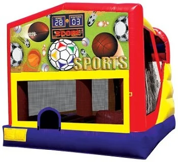 Sports Bounce House Combo 4n1