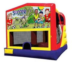 Soccer Bounce House Combo 4n1