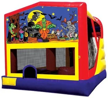 Halloween Bounce House Combo 4n1