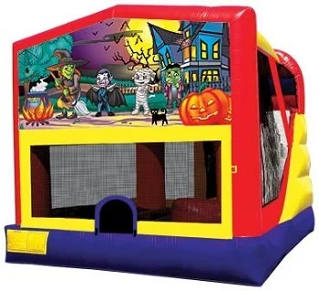 Halloween Banner #2 Bounce House Combo 4n1