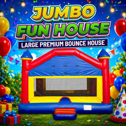 Jumbo Fun House Large Premium Bounce House