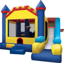 7-in-1 Castle Premium Combo with Slide and Climber
