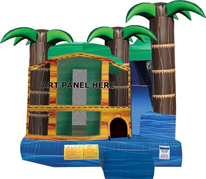 Tropical Breeze 4-in-1 Luau Combo with Slide
